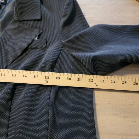 T Milano Blazer Womens Jacket Sz 16W Black Business Career NEW NWT - Picture 10 of 12